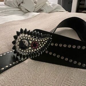 Isabel Marant aliette stones belt
